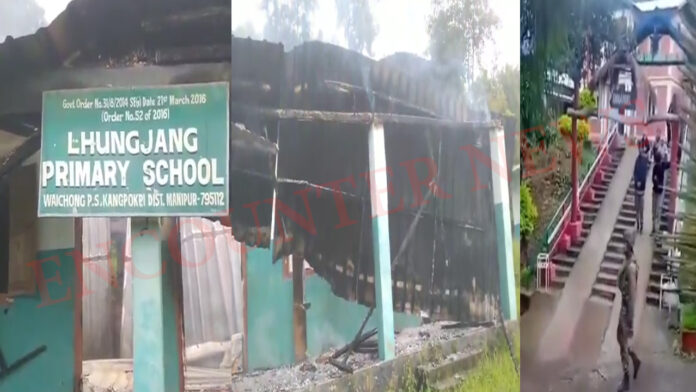 2 गुटों के बीच गोलीबारी के बाद फूंका स्कूल, निकाला मशाल जुलूस, भारी फोर्स तैनात, देखें वीडियो