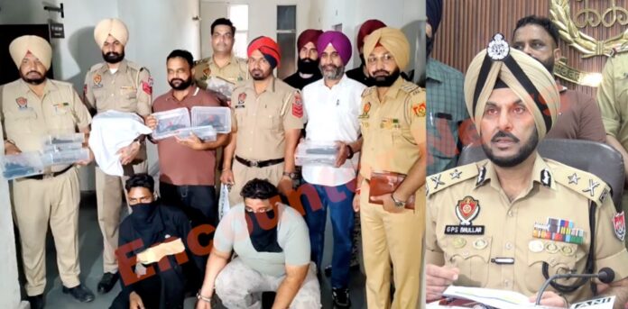 5 किलो हेरोइन और 15 पिस्तौल सहित 2 गिरफ्तार, देखें वीडियो