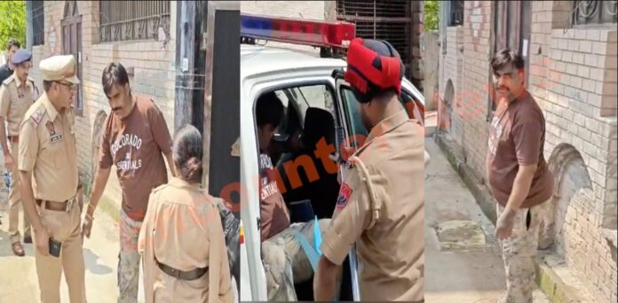 Jalandhar News: घर पर कार्रवाई करने पहुंची पुलिस ने तस्कर को किया काबू, देखें वीडियो