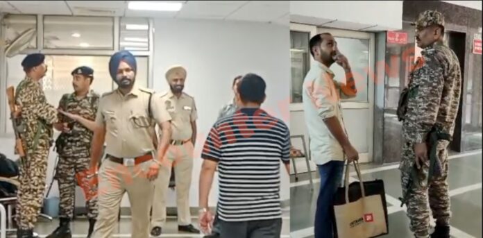GMADA दफ्तर में ED Team ने दी दबिश, देखें वीडियो