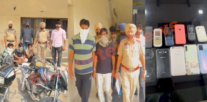 चोरों से बाइक और भारी मात्रा में फोन बरामद, 3 गिरफ्तार, देखें वीडियो