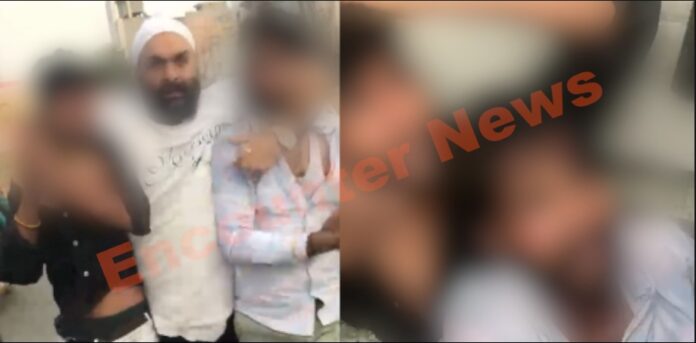 ATM से 40 हजार निकाल रहे व्यक्ति को लूटने की कोशिश, 2 युवक काबू, जमकर की छित्तर परेड, देखें वीडियो