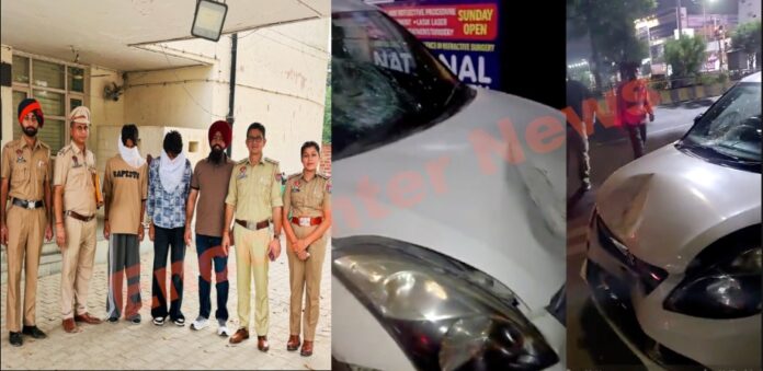 Jalandhar News: कार और बाइक की टक्कर के बाद चालक पर हथियार से हमला, 2 गिरफ्तार, देखें वीडियो