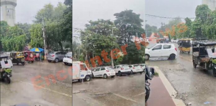 Jalandhar में झमाझम बारिश से तापमान में आई गिरावट, मौसम विभाग का ऑरेंज अलर्ट, देखें वीडियो