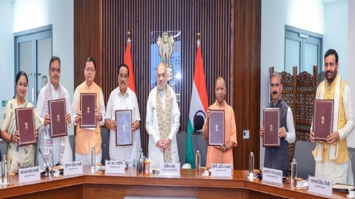 हरियाणा के CM Saini ने किशाऊ परियोजना समझौते पर हस्ताक्षर किए
