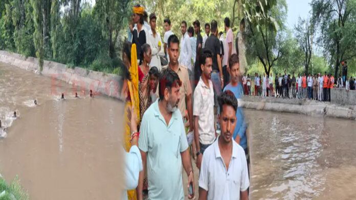 Haryana News : बहनो के साथ School से लौट रहा भाई नहर मे गिरा, Rescue जारी