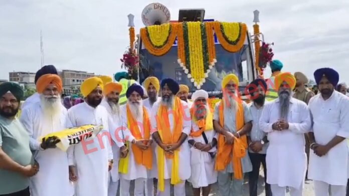 श्री गुरु नानक देव जी की शादी की सालगिरह को समर्पित निकाला गया भव्य नगर कीर्तन