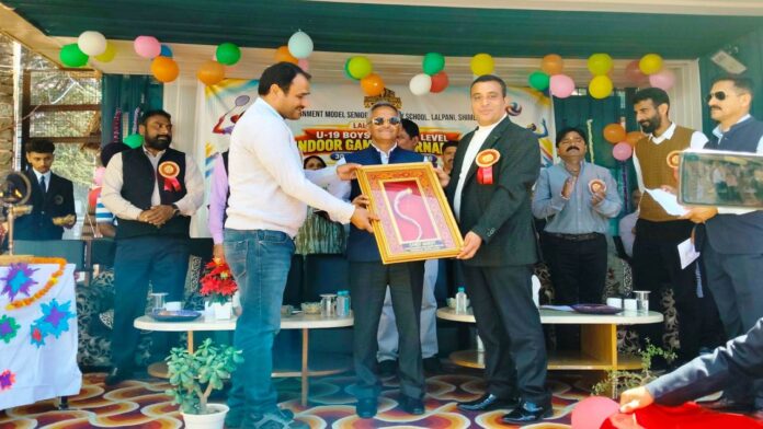 Naresh Chauhan ने जिला स्तरीय अंडर-19 इंडोर खेलकूद प्रतियोगिता का किया शुभारंभ