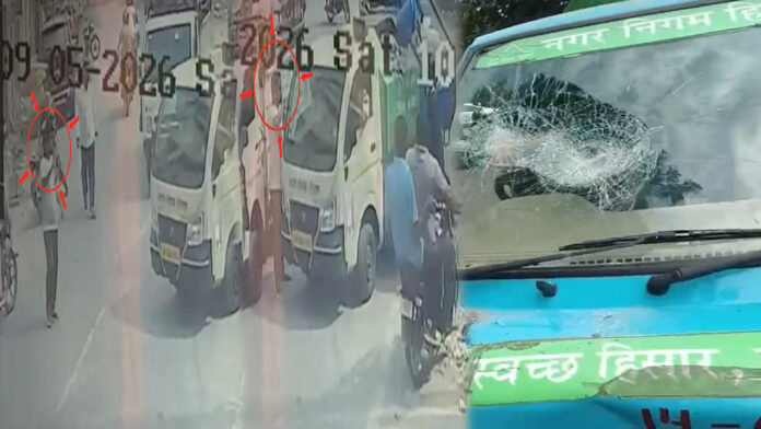 मंत्री घर के पास कचरा उठाने आए सफाई कर्मचारी की बेरहमी से पिटाई, देखें वीडियो