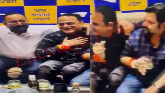 Jalandhar News : Councillor Mukesh Sethi का दफ्तर बना मयखाना , Video Viral