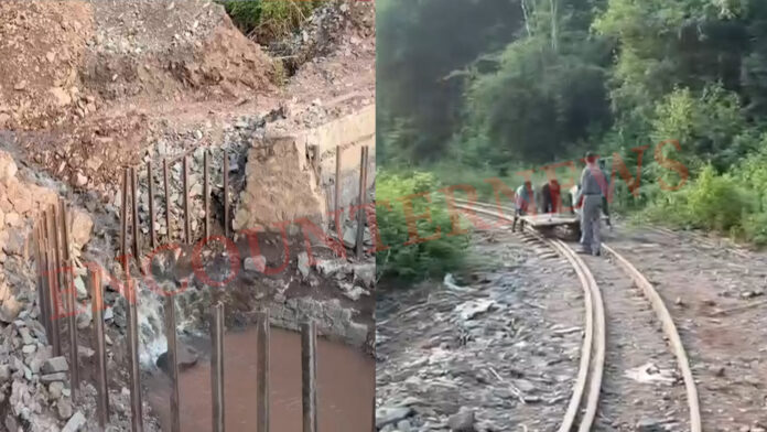 ट्रेनों के संचालन में बदलाव, कई हुई रद्द, देखे वीडियो