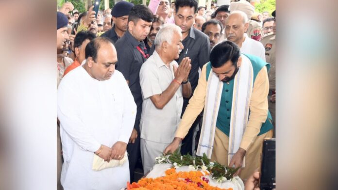 CM Saini ने Senior प्रचारक और समाजसेवी जगदीश मित्तल के निधन पर जताया शोक