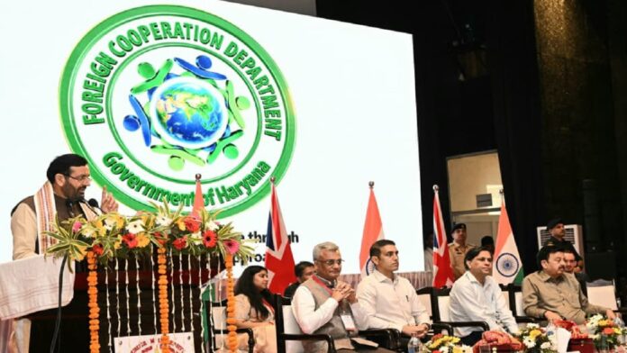 CM Saini ने ‘हरियाणा-यूके सीईटीए ट्रेड ब्रिज: अनलॉकिंग ग्लोबल अपॉर्च्युनिटीज फॉर हरियाणा’ कार्यक्रम को किया संबोधित