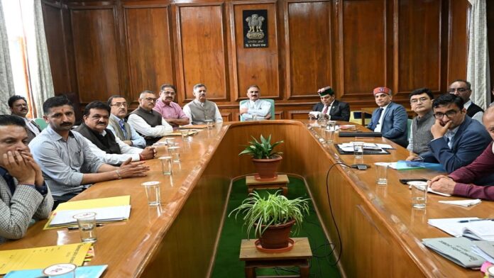 CM Sukhu ने प्रस्तावित Him-Chandigarh सिटी की प्रगति की समीक्षा की