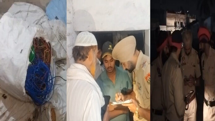 Jalandhar News: किराए के मकान की आड़ में चोरी, भारी मात्रा में तारें बरामद, देखें वीडियो