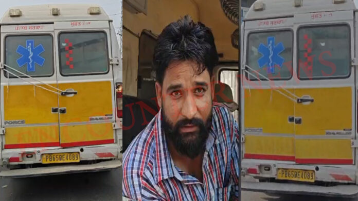 Jalandhar News: Civil Hospital की Ambulance का हाल-बेहाल, जोखिम में डाली मरीज की जान, देखें वीडियो