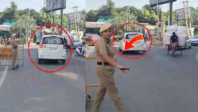 Jalandhar News: आम जनता को दी ट्रैफिक नियमों की दुहाई, पुलिस कर्मी ने खुद धज्जियां उड़ाई, देखें वीडियो