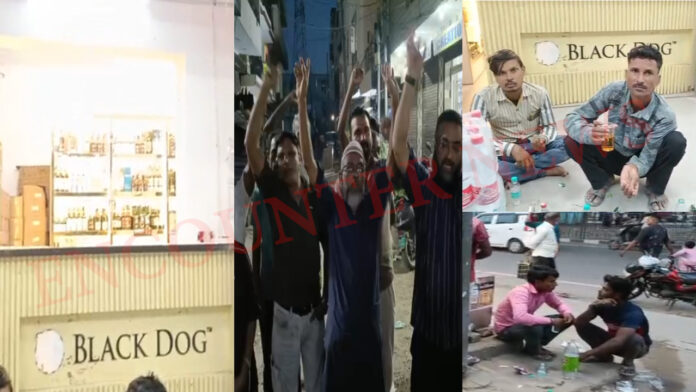 Punjab News : Residence इलाके मे खुले शराब के ठेके से लोग परेशान, देखें वीडियो