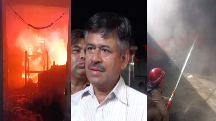 Punjab News: प्रिंटिंग फैक्ट्री में लगी भीषण आग, इलाके में मची अफरा-तफरी, देखें वीडियो