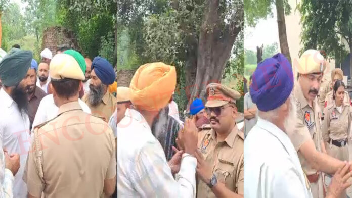 Punjab Bandh को लेकर Bypass पर किसानों और पुलिस के बीच तीखी बहस, देखें वीडियो