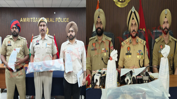 Punjab News : AK-47, 2 हैंड ग्रेनेड और जिंदा कारतूसों सहित एक गिरफ्तार, देखें वीडियो