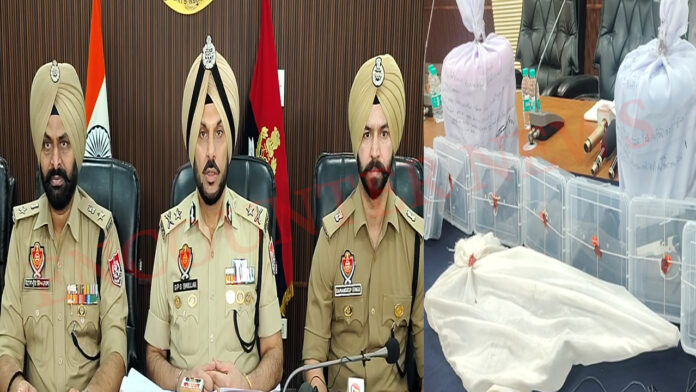 Punjab News: विदेशी राइफल और 15 किलो अफीम सहित 4 गिरफ्तार, IG भुल्लर का खुलासा, देखें वीडियो