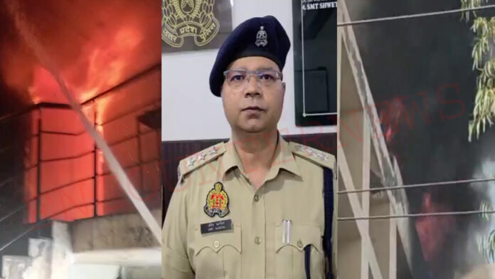 Banana Tree Hotel में लगी भीषण आग, मची अफरा-तफरी, देखें वीडियो