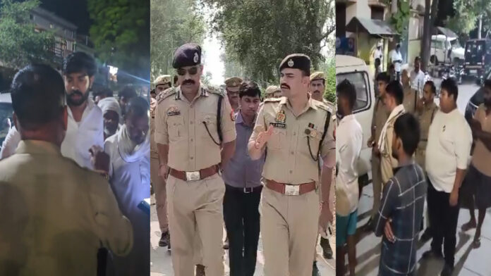 भीड़ पर चढ़ाया ट्रैक्टर, 3 की मौत, जायजा लेने पहुंचे DIG, देखें वीडियो