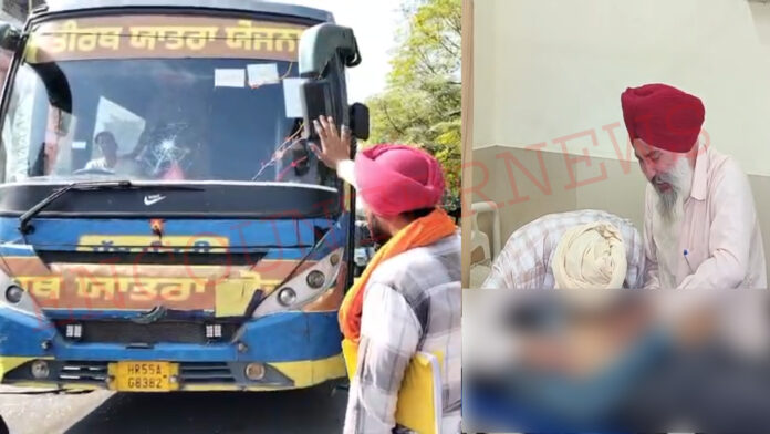 Punjab News: बस और बाइक की टक्कर में नौजवान की मौत, लड़की घायल, देखें वीडियो