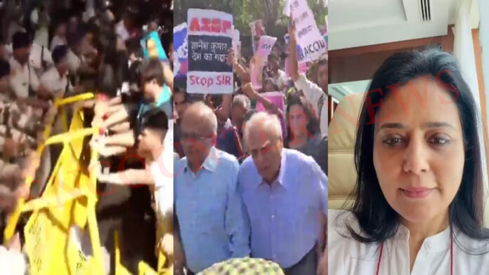 जंतर मंतर में पहुंचे कपिल सिब्बल और प्रशांत भूषण, पुलिस और प्रदर्शनकारियों में हुई धक्का-मुक्की, देखें वीडियो