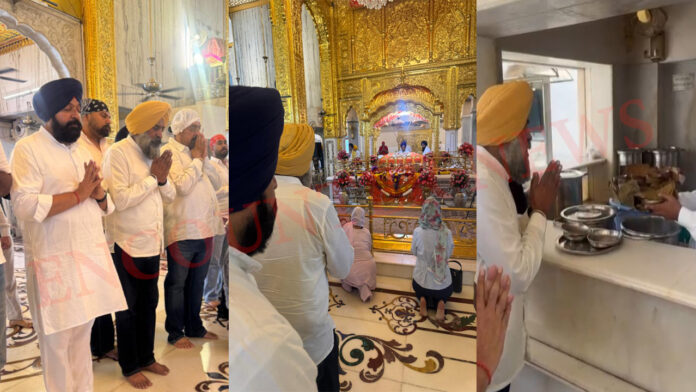 कांग्रेस प्रधान बनने पर बंगला साहिब में नतमस्तक हुए परगट सिंह, देखें वीडियो