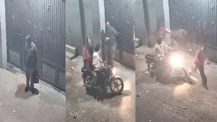 Punjab News: बाइक सवार आरोपियों ने फैक्टरी मालिक को लूटा, पीड़ित ने बदमाशों के साथ की हाथापाई, देखें CCTV