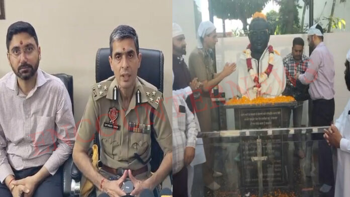 भगवान वाल्मीकि जी की शोभायात्रा को लेकर जायजा लेने पहुंचे CP और DC, कल पहुंचेगे CM सैनी