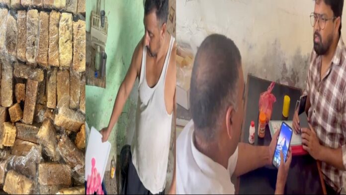 मिठाई की दुकानों पर सेहत विभाग की दबिश, काटा चालान, भरे सैंपल