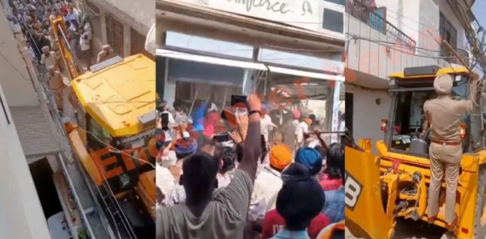परविंदर झोटा फायरिंग मामलाः आरोपी के घर पर चला बुलडोजर, देखें Live