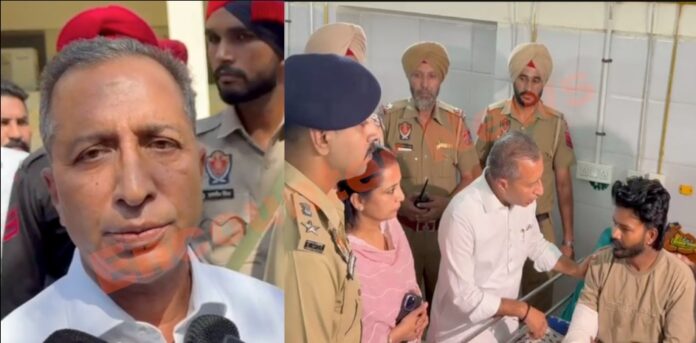 परविंदर झोटा हत्याकांडः विधायक और डीसी ने अस्पताल में दाखिल घायलों का जाना हाल, देखें वीडियो