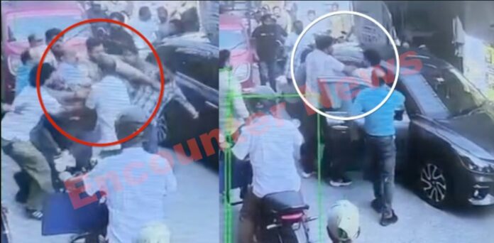 Punjab News: दुकान के बाहर कार खड़ी करने को लेकर हुई झड़प, तोड़े शीशे, देखें वीडियो