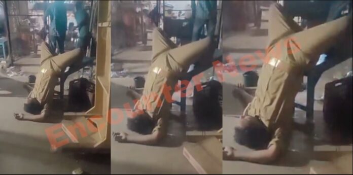 नशे में धुत्त पुलिस कर्मी की वीडियो वायरल, हुआ Suspended, देखें वीडियो