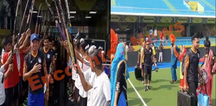 Jalandhar News: एशियन चैंपियंस ट्रॉफी, स्टेडियम पहुंची Malaysia टीम, खिलाड़ियों का हुआ स्वागत, देखें वीडियो