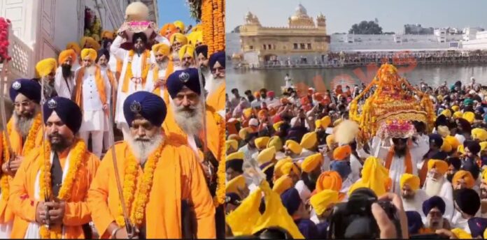 Punjab News: श्री गुरु रामदास जी के प्रकाश पर्व पर सजा भव्य नगर कीर्तन, देखें वीडियो