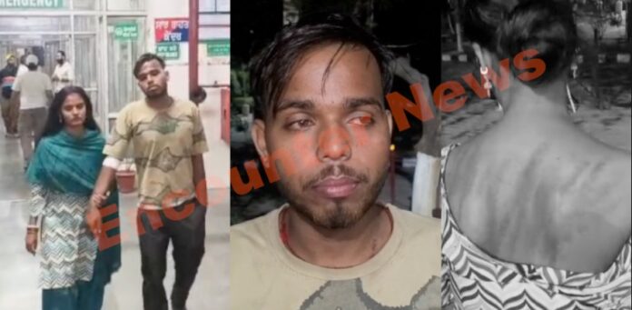 : दपंति को ठेकेदारों पैसे मांगना पड़ा महंगा, डंडों से पीटने के आरोप, देखें वीडियो