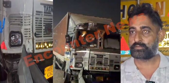 Punjab News: 2 ट्रकों में हुई भीषण टक्कर में वाहन के उड़े परखच्चे, देखें वीडियो