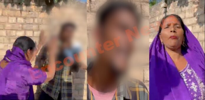 लड़की से स्नेचिंग कर भागता स्नेचर काबू, खुद को नेता का बताने लगा भतीजा, हुई पिटाई, देखें वीडियो