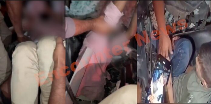 दर्दनाक हादसाः कार और बस की टक्कर में दपंति सहित बच्चे की मौत, 2 की हालत नाजुक, देखें वीडियो