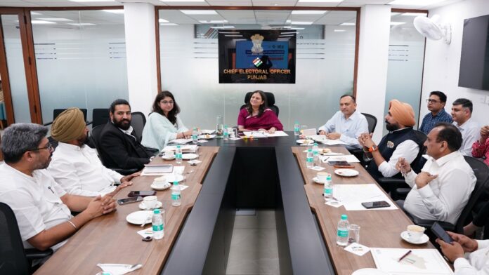 पंजाब में विशेष गहन पुनरीक्षण 2026 सफलतापूर्वक पूर्ण: Anindita Mishra
