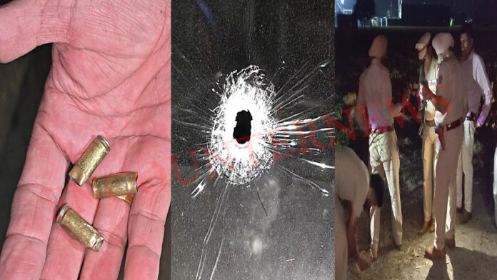 वाइस चेयरमैन पर गोलियां चलाकर बाइक सवार फरार, 3 खोल बरामद