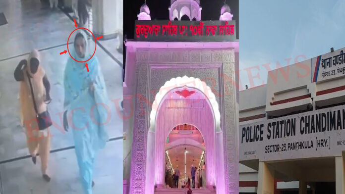 गुरुद्वारा साहिब में माथे टेकने आई महिला प्रोफेसर का पर्स चोरी, देखें वीडियो