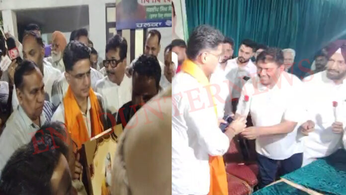 सचिन पायलट पहुंचे Jalandhar, पार्टी नेताओं से चुनाव बारे की चर्चा, देखें वीडियो
