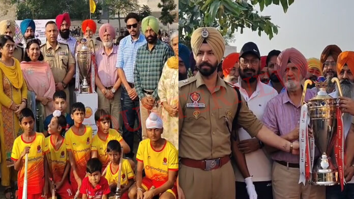 गुरु नगरी पहुंची एशियन चैंपियंस हॉकी ट्रॉफी, खिलाड़ियों ने किया स्वागत