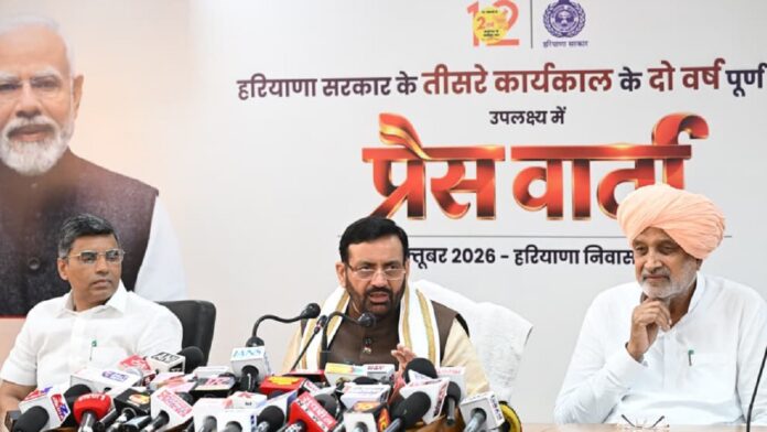 सड़क, पेयजल, उद्योग और निवेश से हरियाणा के विकास को गति देने पर जोर - CM Saini